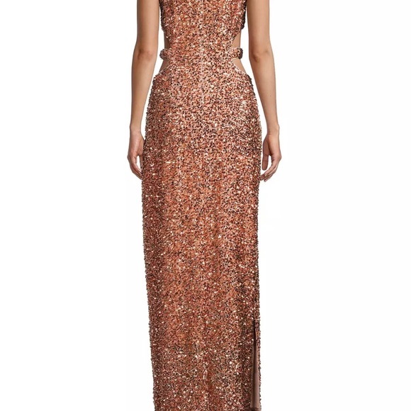 Liv foster evening gown bronze color - Picture 4 of 7